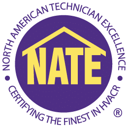 NATE- certified icon used for HVACR industry professionals.
